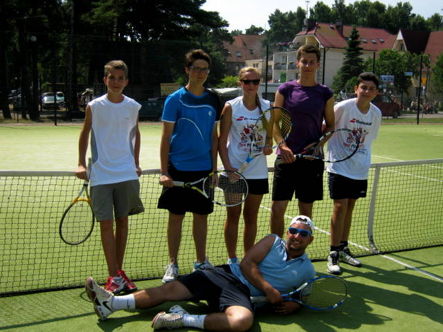 Obóz tenisowy w Pobierowie