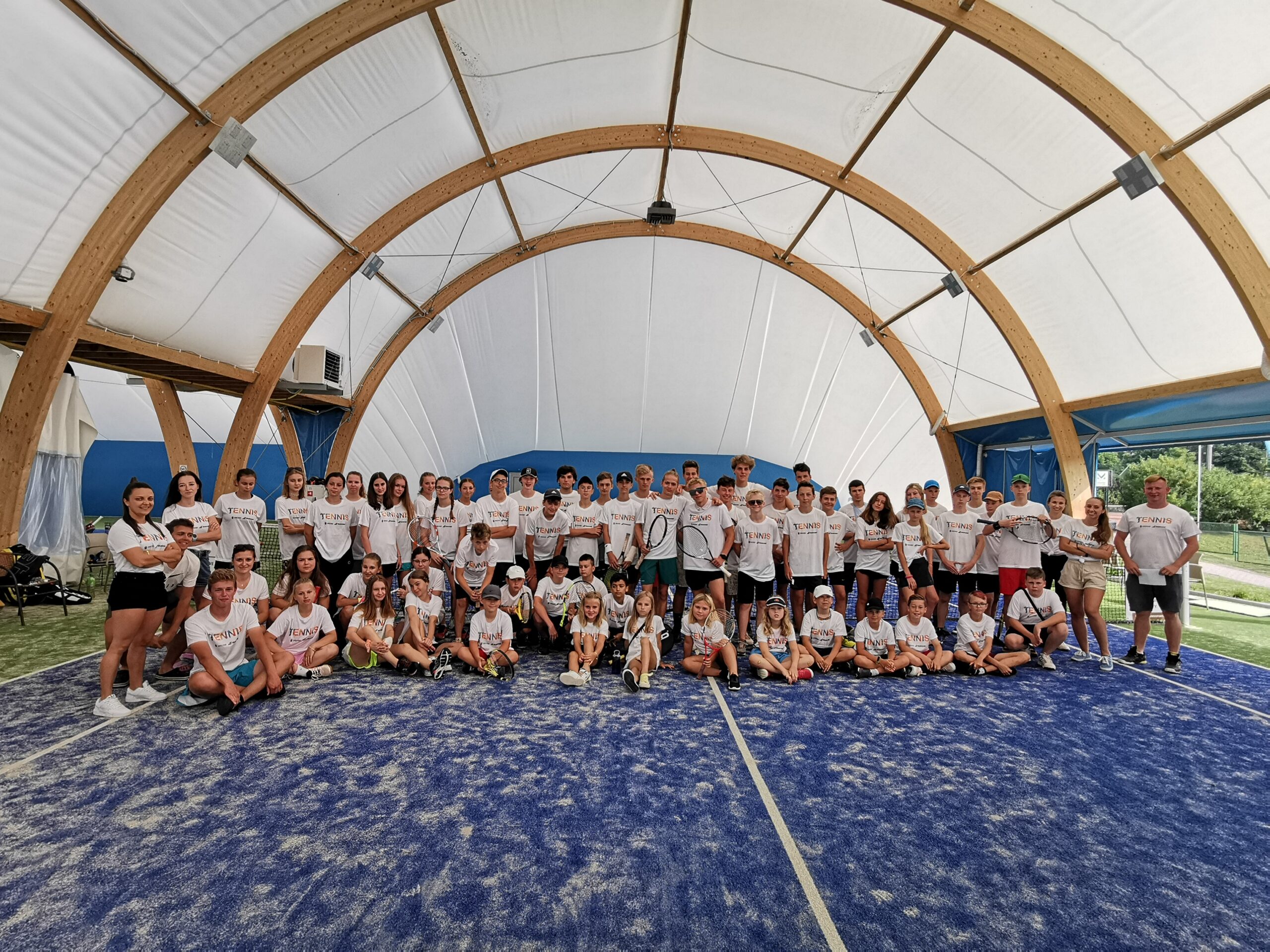 Obóz tenisowy i obóz tenisowo- windsurfingowy w Mrągowie 20.07-30.07.2021
